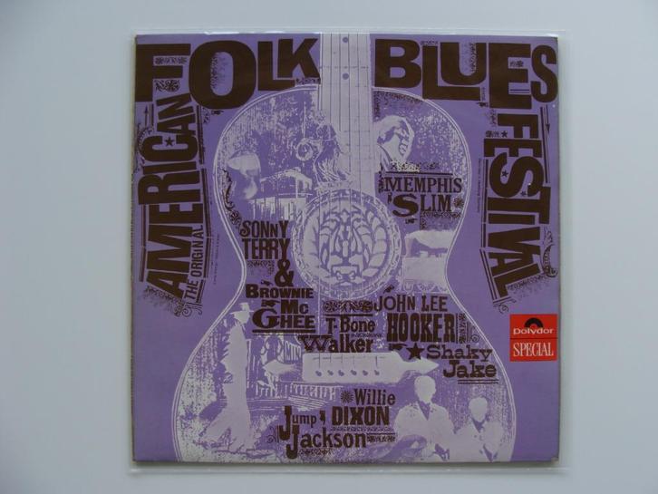 Various – The Original American Folk Blues Festival (1963), Cd's en Dvd's, Vinyl | Jazz en Blues, Blues, 1960 tot 1980, 12 inch