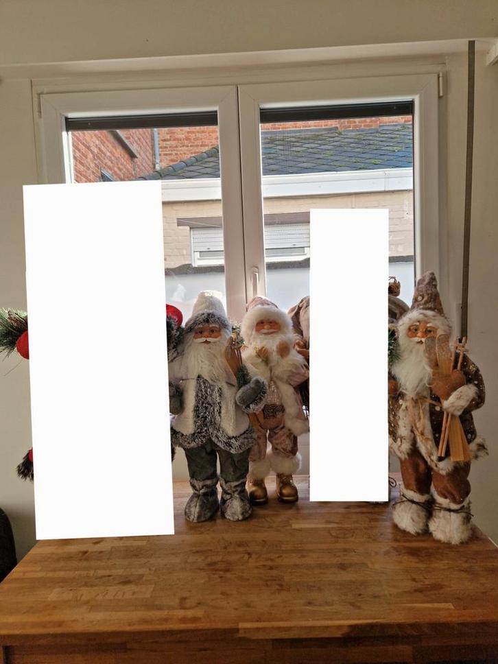 3 kerstmannen / kerstman / kerstdecoratie , 60cm groot, Doe-het-zelf en Bouw, Raamkozijnen en Schuifdeuren, Ophalen