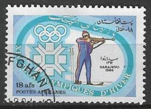 Afghanistan 1984 - Yvert 1147 - Winterspelen in Sarajevo (ST, Postzegels en Munten, Postzegels | Azië, Gestempeld, Verzenden