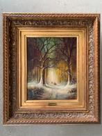 Schilderij Georges Teugels, Antiek en Kunst, Kunst | Schilderijen | Klassiek, Ophalen