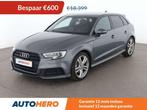 Audi A3 30 TFSI Sport (année de construction 2019), Autos, Argent ou Gris, Achat, 1280 kg, Noir