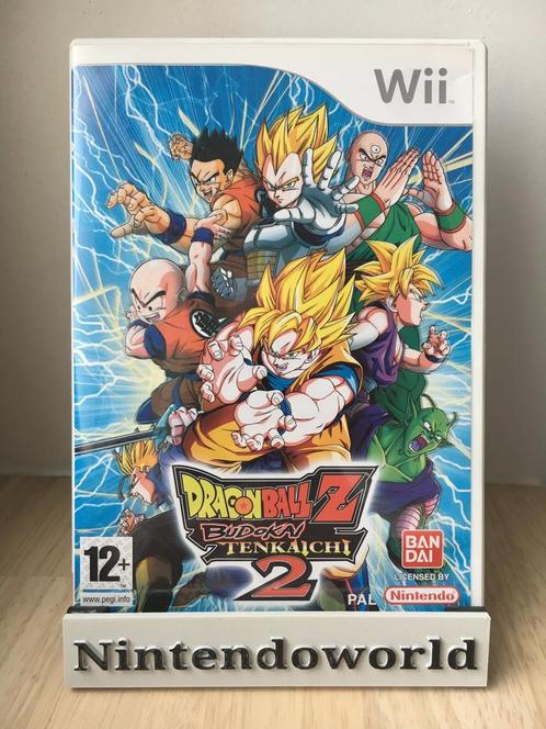 Dragonball Z - Budokai Tenkaichi 2 (Wii), Consoles de jeu & Jeux vidéo, Jeux | Nintendo Wii, Comme neuf, Enlèvement ou Envoi
