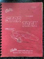 BALLY STAR TREK MANUEL, Enlèvement ou Envoi, Bally, Flipper (jeu), Comme neuf