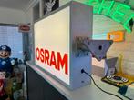 OSRAM oude reclame lichtbak, Verzamelen, Ophalen, Gebruikt, Lichtbak of (neon) lamp
