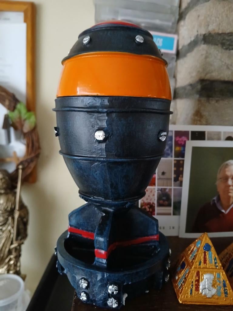 Modèle de bombe atomique Fat Boy de 20 cm de haut, Enlèvement ou Envoi, Armée de l'air, Objet d'art