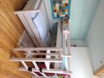 Lit superposé Flexa en angle, Kinderen en Baby's, Kinderkamer | Stapelbedden en Hoogslapers, Ophalen, Gebruikt, Stapelbed