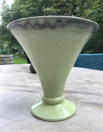 Superbe Vase Art Déco Céramique Faïencerie de Thulin