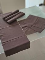 Set tafellopers + placemats, Ophalen, Zo goed als nieuw, Rechthoek, Binnen
