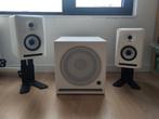 Enceintes de monitoring Pioneer + subwoofer Devine, Audio, Tv en Foto, Ophalen, Zo goed als nieuw, Subwoofer