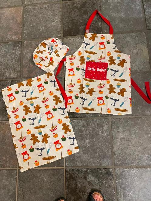 kookshort, koksmuts, handdoek, Kinderen en Baby's, Speelgoed | Educatief en Creatief, Ophalen of Verzenden