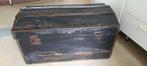 Boîte en bois noir/boîte de couverture/boîte de rangement, Enlèvement, Utilisé