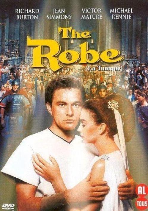 The robe met Richard Burton, Victor Mature, Jean Simmons,, Cd's en Dvd's, Dvd's | Klassiekers, Zo goed als nieuw, Overige genres