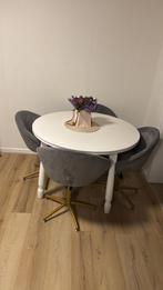 Eettafel + 6 stoelen €180, Enlèvement