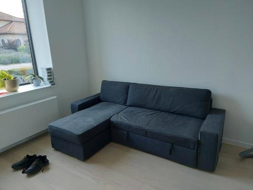 Zetel/Slaapbank, Huis en Inrichting, Zetels | Zetels, Gebruikt, Hoekbank, Driepersoons, 200 tot 250 cm, 150 cm of meer, Stof, Ophalen