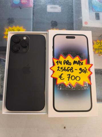 Garantie iPhone 14 Pro max 256 Go, Enlèvement ou Envoi, Comme neuf, Noir, IPhone 14