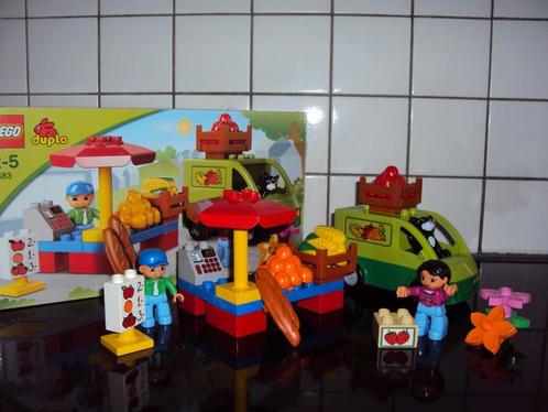 DUPLO Marktplein - 5683*VOLLEDIG*, Enfants & Bébés, Jouets | Duplo & Lego, Duplo, Ensemble complet, Enlèvement ou Envoi