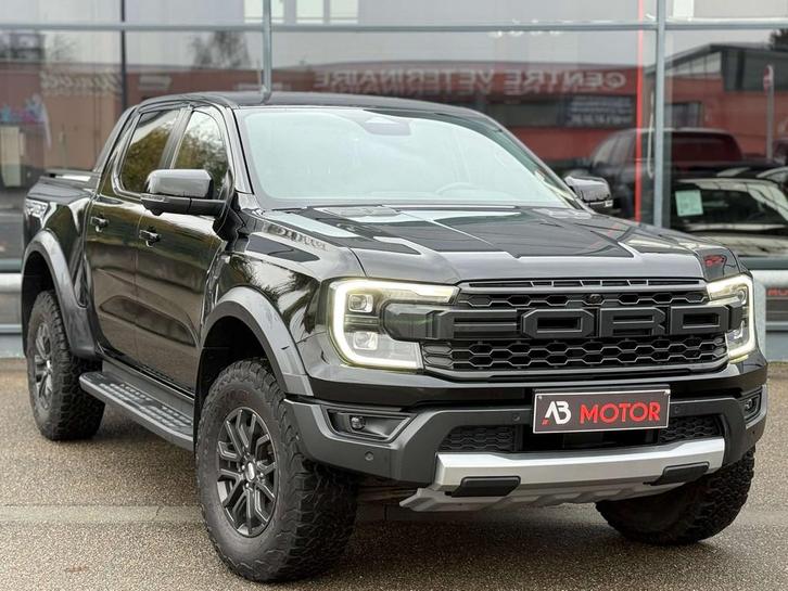 Ford Ranger Raptor 3.0 V6 292CV TVAC 4X4 LED GPS CAMERA ACC, Auto's, Ford, Bedrijf, Te koop, Ranger, 360° camera, 4x4, Achteruitrijcamera