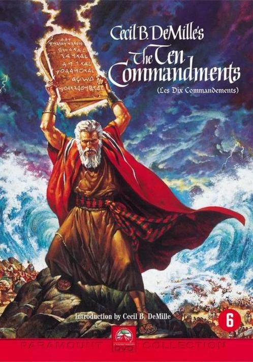 The Ten Commandments (1956) Dvd Nieuw Geseald !, CD & DVD, DVD | Classiques, Neuf, dans son emballage, Drame, 1940 à 1960, À partir de 6 ans