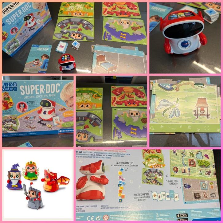Educatieve robot - Clementoni, Kinderen en Baby's, Speelgoed | Educatief en Creatief, Zo goed als nieuw, Elektronica, Ophalen of Verzenden