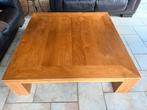 Table basse en teck 130 x 130 cm, Teck, 100 à 150 cm, Moins de 50 cm, Carré