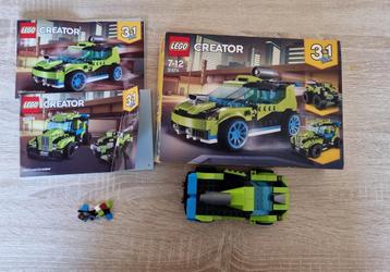 Lego creator Raketrally auto 3 in 1 (31074) beschikbaar voor biedingen