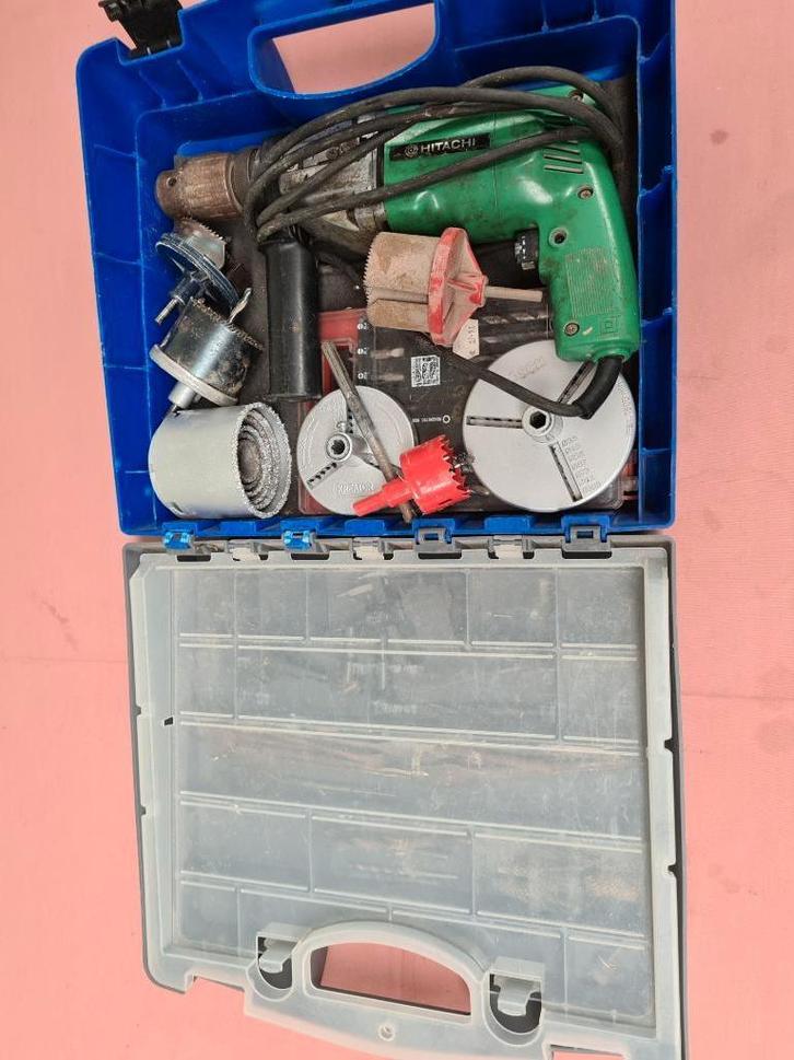 Hitachi klopboormachine VTV-13, Bricolage & Construction, Outillage | Foreuses, Utilisé, Perceuse, 600 watts ou plus, Mécanisme de percussion