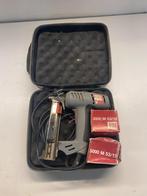 Elektrische nietmachine, Ophalen, Gebruikt