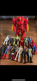 Avengers en andere poppen te koop (30 cm), Enlèvement, Utilisé
