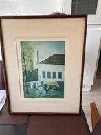 Martin Neirynck kunstdruk "Rust aan het Begijnhof" 1980, Enlèvement