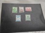 BELGIE 827 /831 scharnier cote 50,00 €, Ophalen of Verzenden