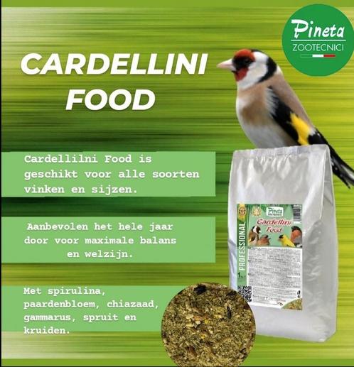 Cardellini Food 1kg ( + Chia, Paardenbloem ) - Pineta Zootec, Dieren en Toebehoren, Vogels | Toebehoren, Nieuw, Ophalen of Verzenden