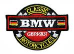 Patch BMW German Classic Motorcycles - 82 x 62 mm, Ophalen of Verzenden, Nieuw