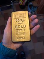 Lingot dor de 1/2 kilos du credit suisse facsimile deco, Enlèvement ou Envoi