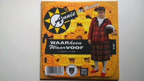 Annie De Rooy ‎- Waarheen Waarvoor, CD & DVD, CD Singles, Comme neuf, En néerlandais, 1 single, Envoi