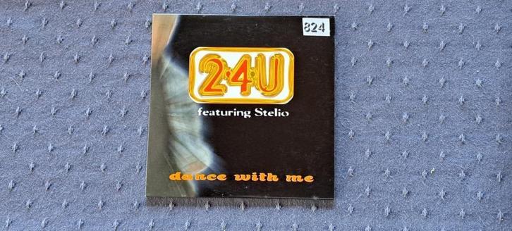 2 4 u featuring stelio dance with me, CD & DVD, CD Singles, Dance, Enlèvement ou Envoi