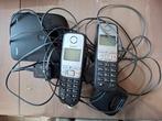 Duo set draadloze telefoons met 2 laadstations, Telecommunicatie, Ophalen, Gebruikt
