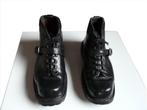 Vintage werklaarzen van puur leer M40, Kleding | Heren, Schoenen, Ophalen, Zwart, Werkschoenen, Gedragen