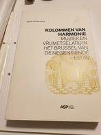 David Vergauwen - Kolommen van harmonie.  MET CD !!!!, Comme neuf, Enlèvement ou Envoi, David Vergauwen