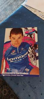 Wielerkaart : Alessandro Cortinovis/Lampre-Daikin 2002, Verzamelen, Sportartikelen en Voetbal, Gebruikt, Poster, Plaatje of Sticker
