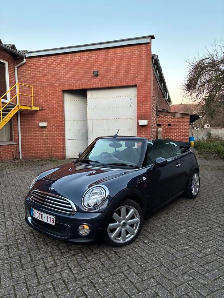 Prachtige Mini Cabrio - Facelift - Euro 5 - Navi - …, Auto's, Mini, Particulier, Cabrio, ABS, Airbags, Airconditioning, Android Auto