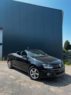 VOLKSWAGEN EOS 2.0tdi Bluemotion, Auto's, Euro 5, Zwart, Cabriolet, Zwart