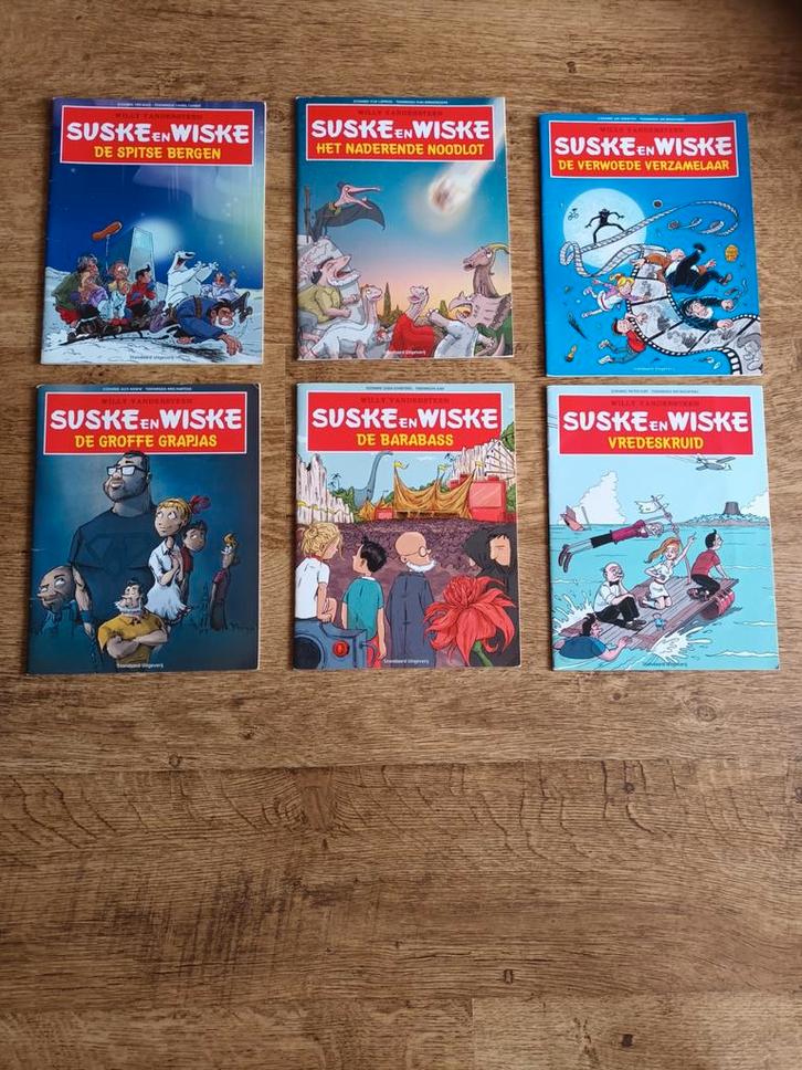 6 strips van Suske en Wiske, speciale editie, Boeken, Stripverhalen, Ophalen of Verzenden