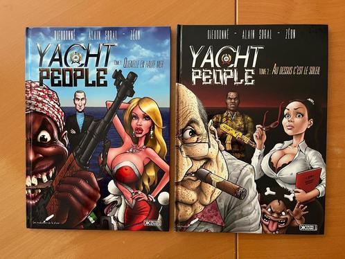 BD YACHT PEOPLE T1+T2 - Zéon, Boeken, Stripverhalen, Nieuw, Meerdere stripboeken, Ophalen of Verzenden