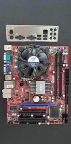 MSI G31TM-P35 met Pentium Dual Core E5400 2.7 GHz, Comme neuf, DDR2, Micro-ATX, Enlèvement ou Envoi