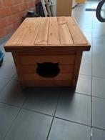 Houten kist kat, Dieren en Toebehoren, Ophalen, Zo goed als nieuw