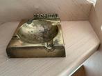 Koperen zware Asbak vintage, Ophalen of Verzenden