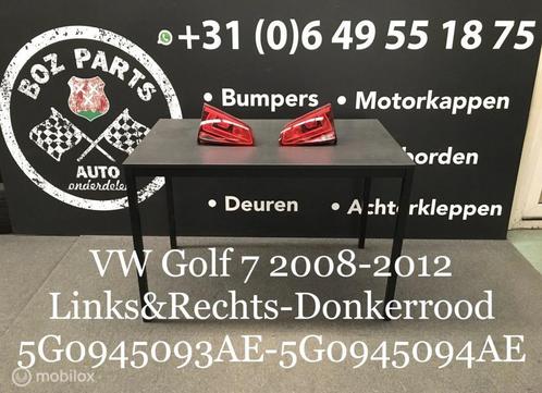 VW GOLF 7 Achterlichten HIGHLINE DONKER 2012-2017 ORIGINEEL, Auto-onderdelen, Verlichting, Gebruikt, Ophalen of Verzenden