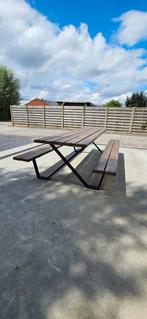 Tuintafel picknickbank, Tuin en Terras, Tuintafels, Ophalen, Nieuw, Hout