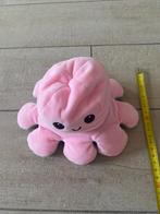Octopus mood knuffel omkeerbaar, Kinderen en Baby's, Speelgoed | Knuffels en Pluche, Ophalen of Verzenden, Zo goed als nieuw