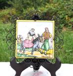 sous plat fer forgé et carrelage malidrea, Enlèvement ou Envoi, Utilisé, Casserole ou poêle